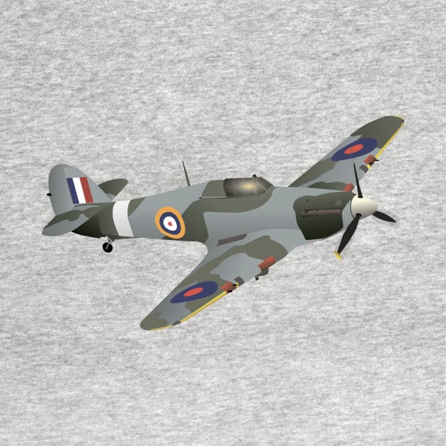 Hawker Hurricane Fighter Aircraft by NorseTech